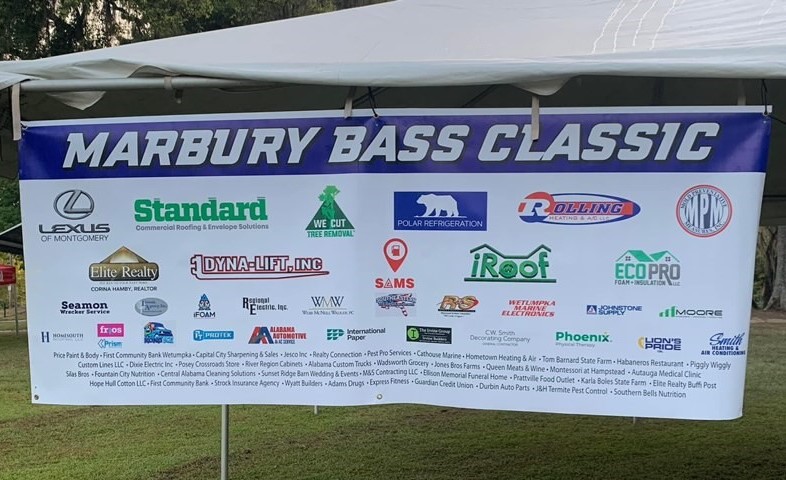 Webb McNeill Walker Sponsors Bass Tournament 9