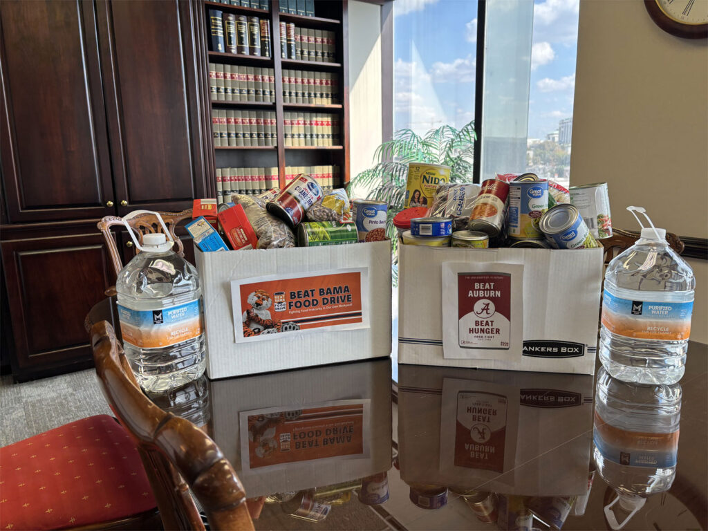 Iron Bowl Food Drive 1